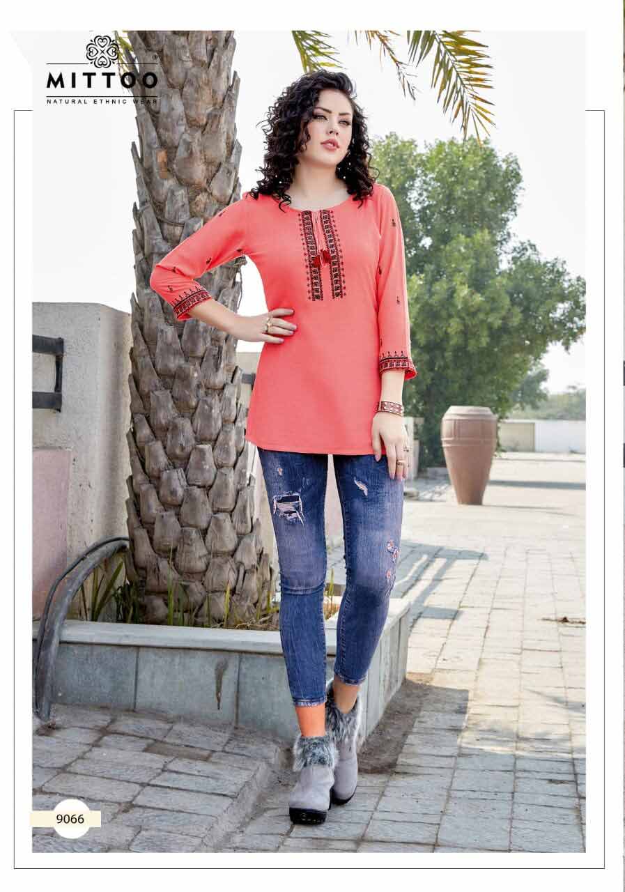 Poorva Vol-9 Viscose Designer Tops Catalog Poorva Vol-9 Viscose Designer Tops Catalog
